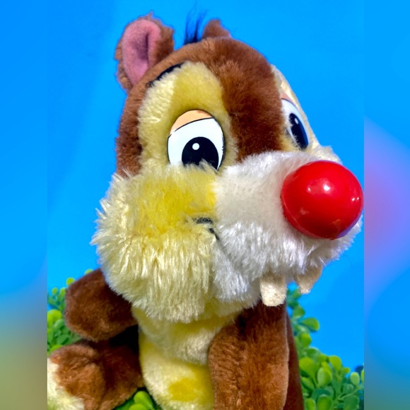 WALT DISNEY WORLD VTG 80’s CHIP N DALE RANGER RESCUERS CHIPMUNK DALE PLUSH - Picture 4 of 11